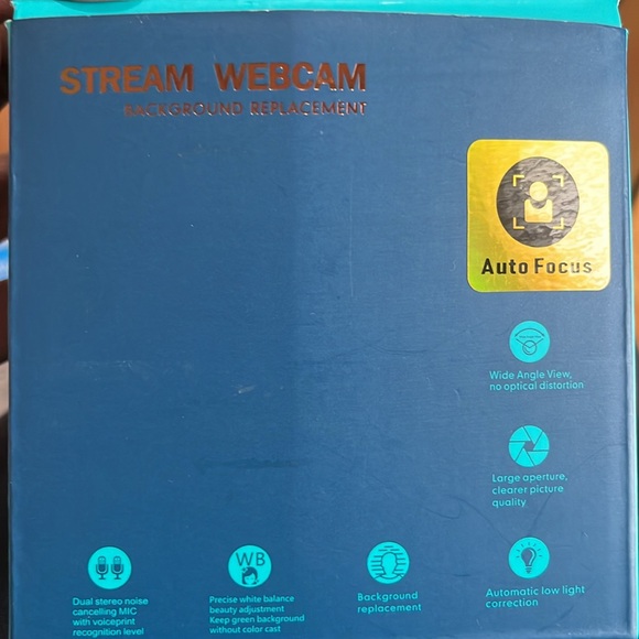 Vitade HD Webcam 1080P with Microphone & Cover Slide - Picture 4 of 12